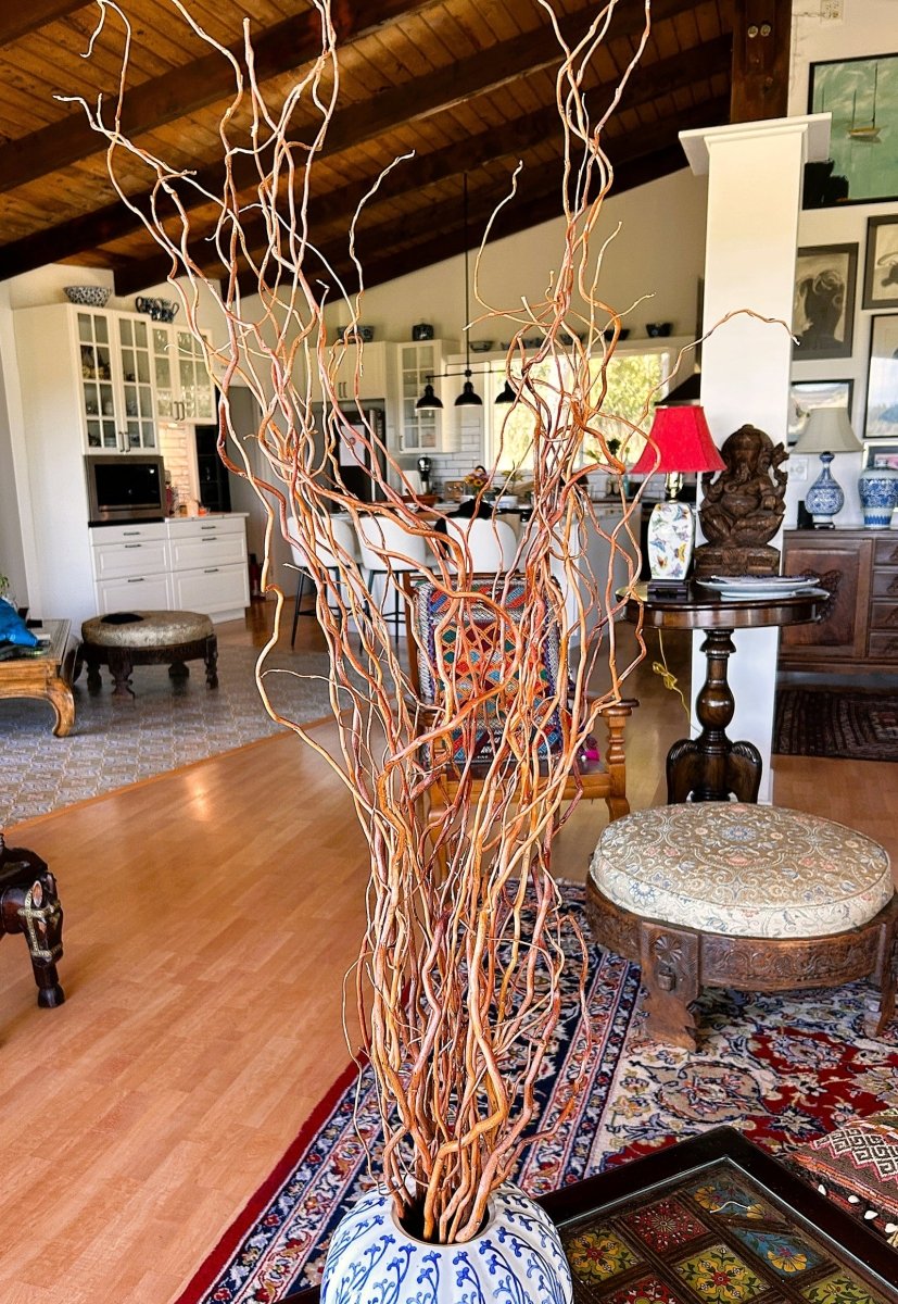 Sunny Twist Curly Decorative Willow 20 Piece Arrangement - Dingdong's Garden