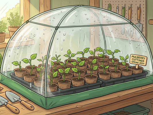 Propagating Mulberry Trees from Summer Cuttings: Success Rate Test Results