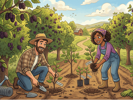 Building a Mulberry Orchard - Dingdong's Garden