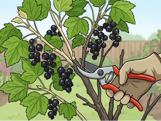Prune your Blackcurrants in No Time with the 3-Step Method
